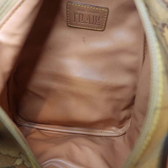 Alviero Martini 1A Classe GEO Classic Map Shoulder Sling Backpack Body Bag ITALY - Picture 14 of 16
